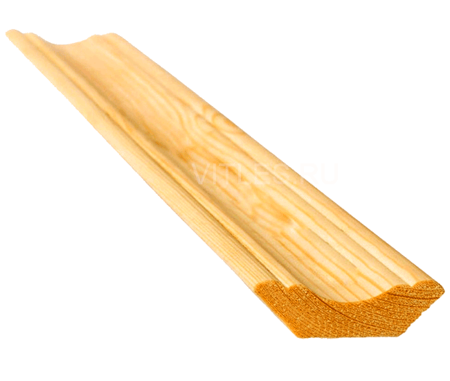 Плинтус деревянный
